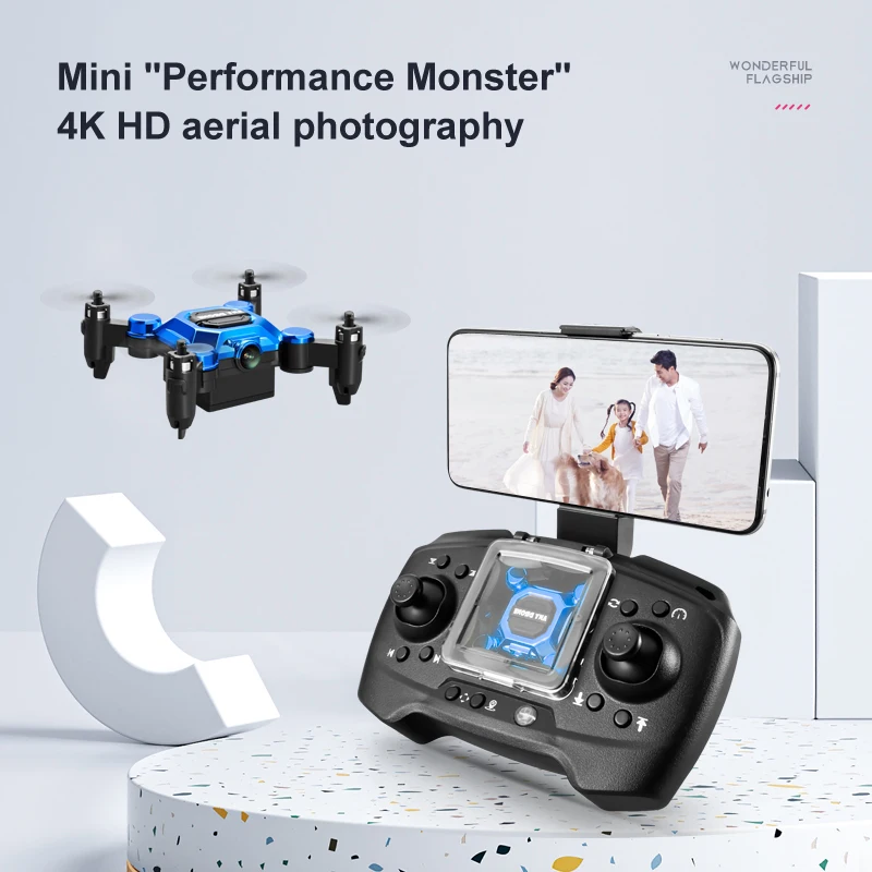 Drone Video Production - K04 미니 접이식 보관 항공기 미니