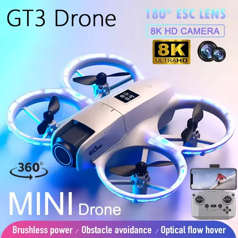 Drone Thermal Imaging - NEW GT3 미니 드론 8K HD