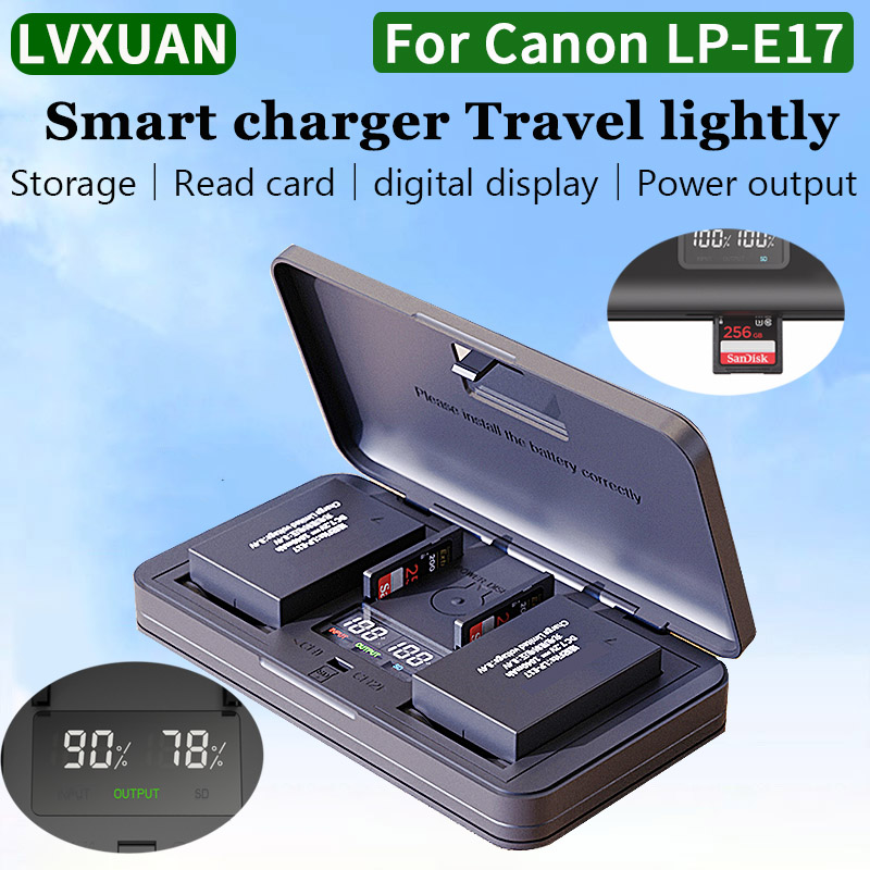 Canon Camera Eos R50 - LVXUAN LP-E17 배터리 충전기, Canon EOS