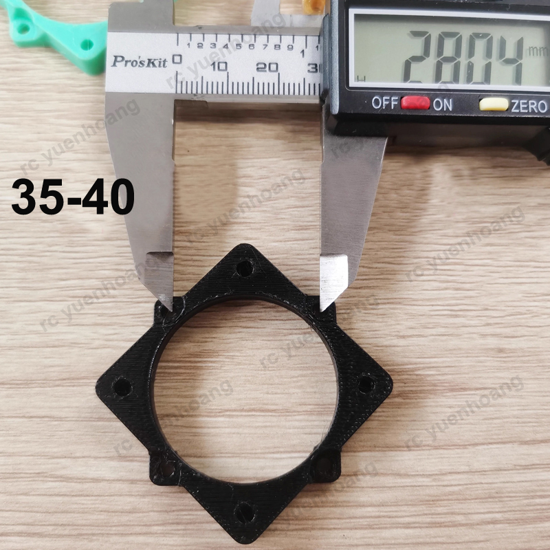 4PCS 3D 인쇄 4028 냉각 팬 마운트 브래킷 3 - Drone 3D Modeling 리뷰 및 가격