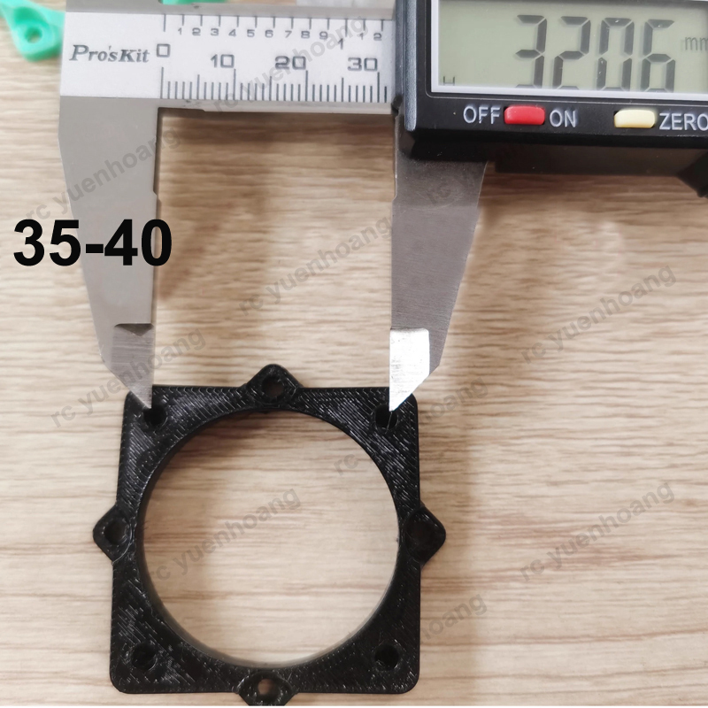 4PCS 3D 인쇄 4028 냉각 팬 마운트 브래킷 3 - Drone 3D Modeling 리뷰 및 가격