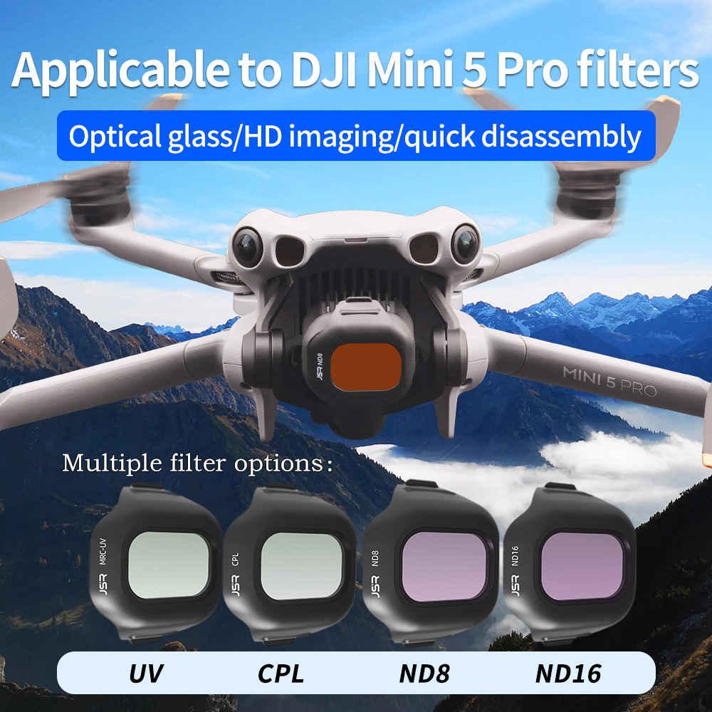 DJI 미니 5 프로 렌즈 필터 UV CPL ND 스타 - Drone Ndvi 리뷰 및 가격