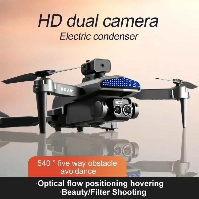 미니 드론 D6 8k 전문가용 HD 카메라 장애물 회피 - Drone Video Production 리뷰 및 가격