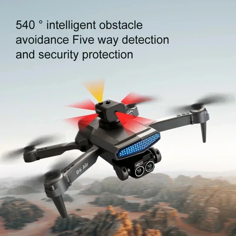 미니 드론 D6 8k 전문가용 HD 카메라 장애물 회피 - Drone Video Production 리뷰 및 가격