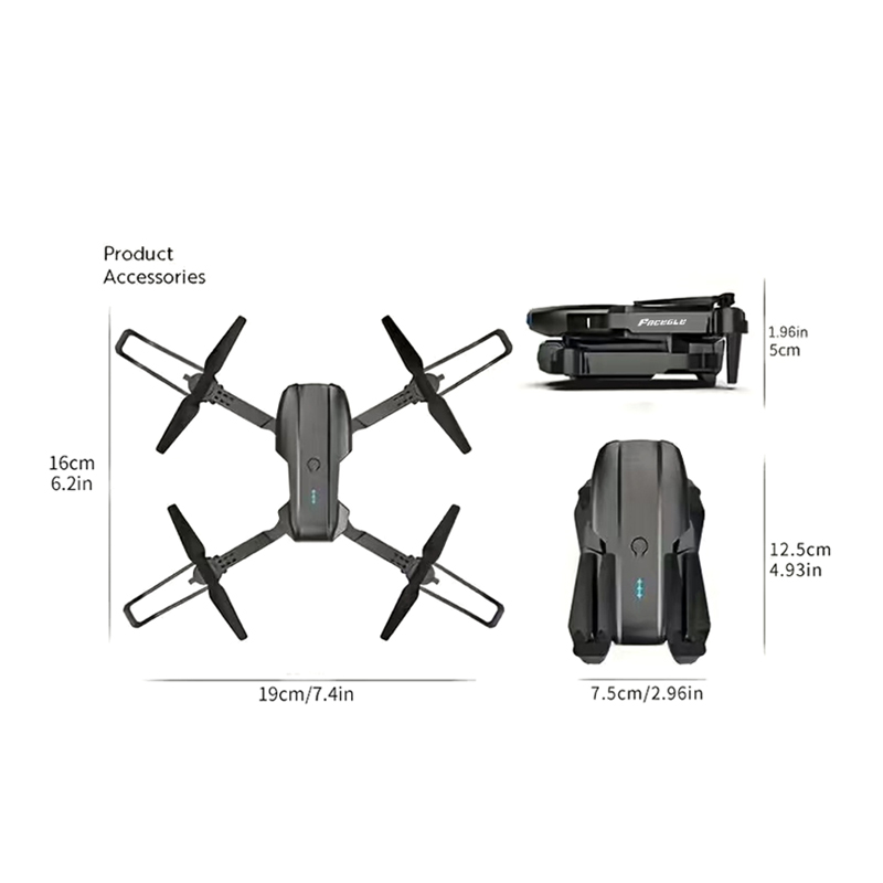 페이스글 UAV E99 노바 RC 드론 미니 항공기 접 - Drone Cinematic 리뷰 및 가격