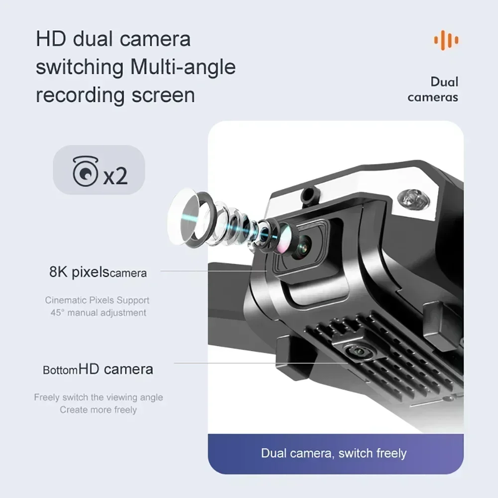 G6 프로 드론 8K 듀얼 카메라 5G GPS 접이식  - Drone Cinematic 리뷰 및 가격