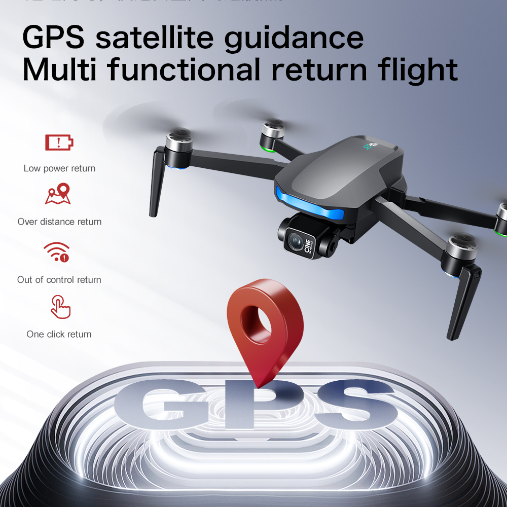 새로운 S-X1 MAX 드론 GPS 8K 프로페셔널 H - Drone Cinematic 리뷰 및 가격